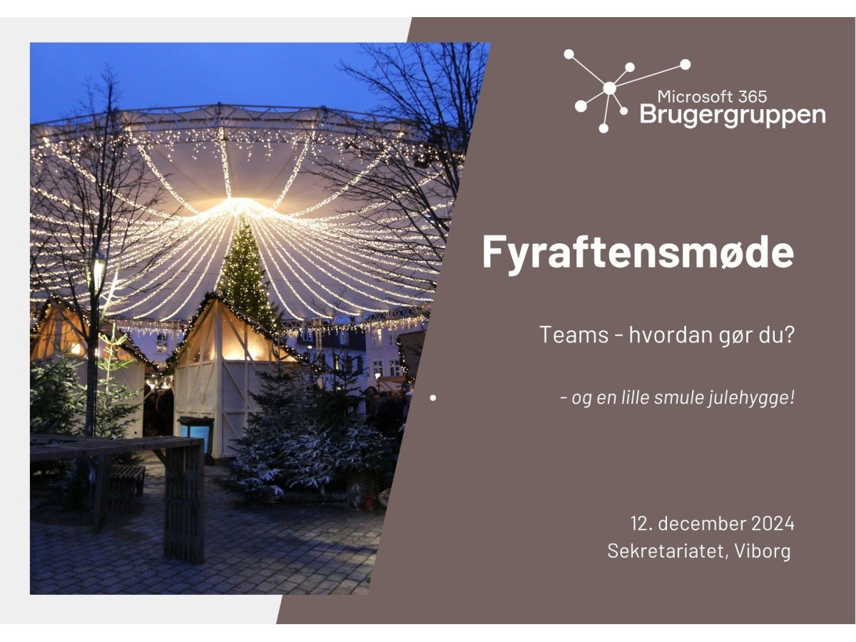 Fyraftensmøde i Viborg