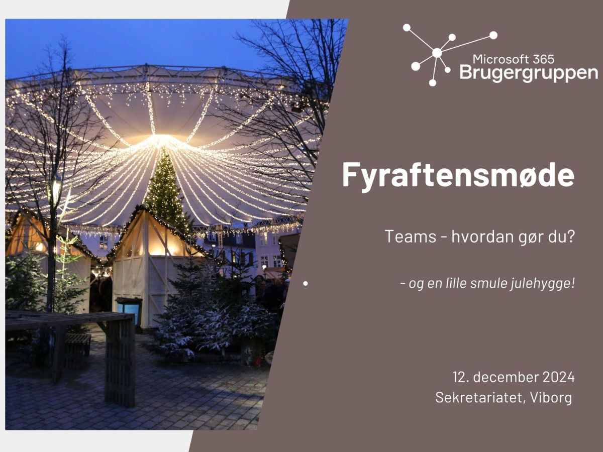 Fyraftensmøde i Viborg