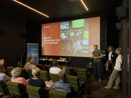 På besøg ved TV2
