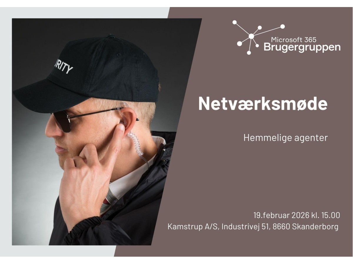 Netværksmøde: Hemmelige agenter