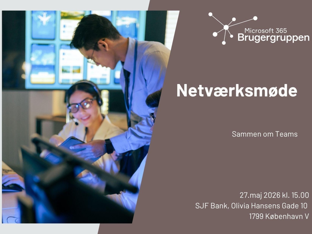 Netværksmøde: Sammen om Teams