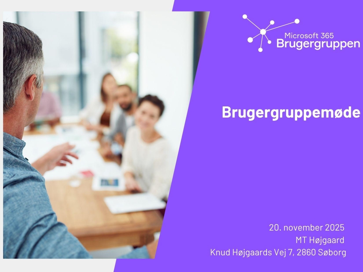 Brugergruppemøde